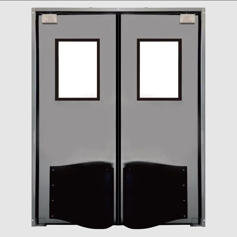 Tipos de portas para salas limpas: portas deslizantes versus portas giratórias – como escolher a porta certa